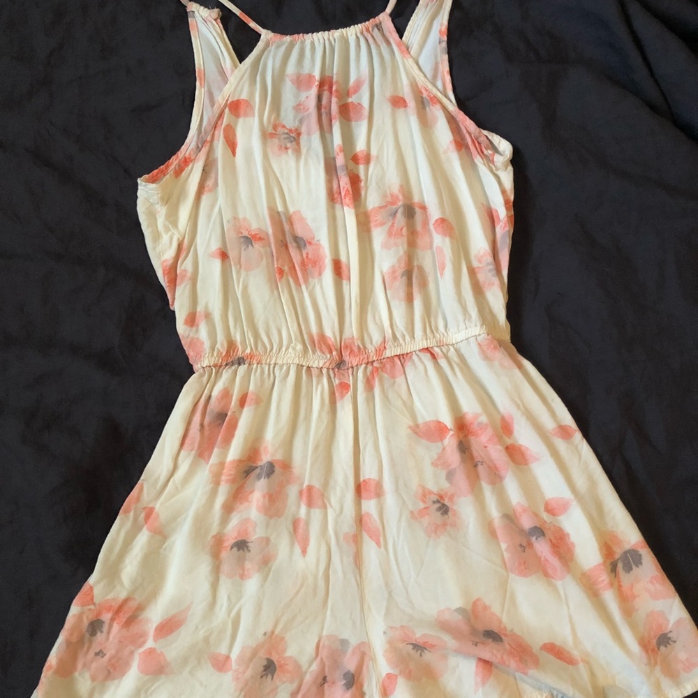 Floral Print Romper Size Medium
